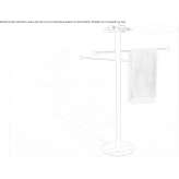 Freestanding ash towel rack Pazarlar