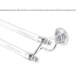 Crystal and brass towel rack Oencia