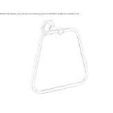 Brass towel ring Rehfelde