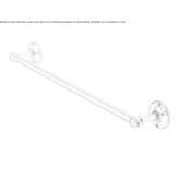 Brass towel rack Landean