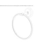 Brass towel ring Wellford
