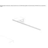 Stainless steel towel rack Corbera