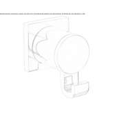 Metal towel rack Vertop