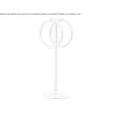 Standing towel ring Ancenis