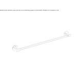Single towel rack Plodio
