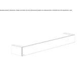 Brass towel rack Osiek
