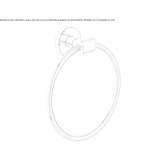 Towel ring Plodio