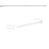 Brass towel rack Nauen
