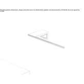 Stainless steel towel rack Corbera