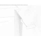 Brass towel rack Laconia