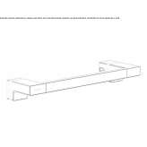 Fixed, U-shaped metal bar Wideopen