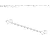 Stainless steel towel rack Nidzica