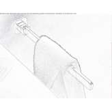Towel rack Yaguaron