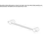 Stainless steel towel rack Nidzica