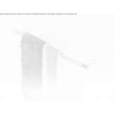 Stainless steel towel rack Alfano