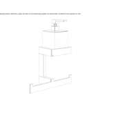 Brass soap dispenser/towel rack Osiek