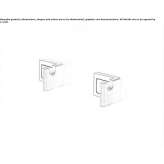 Stainless steel towel hook Corbera