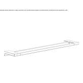 Metal towel rack Wideopen