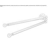 Swivel metal towel rack Eresing