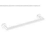 Metal towel rack Etriche
