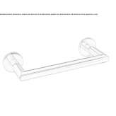Metal towel rack Etriche