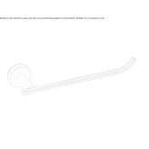 Stainless steel towel rack Kolin