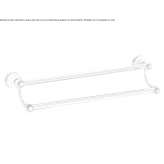 Brass towel rack with Swarovski® crystals Certaldo
