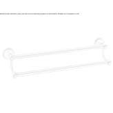Brass towel rack Certaldo