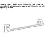 Metal towel rack Seilhac
