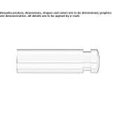 Metal towel rack Pluzunet