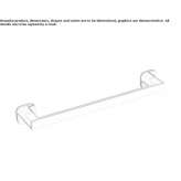 Metal towel rack Vernonia