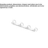 Metal towel rack Timon