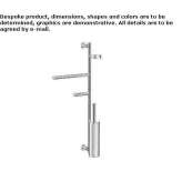 Szczotka do WC montowana na ścianie Weibern