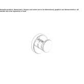 Towel rack in chrome-plated brass Bataysk