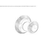 Towel rack in chrome-plated brass Bragado