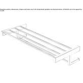 Metal towel rack Alaro