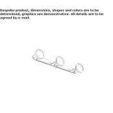 Metal towel rack Latisana