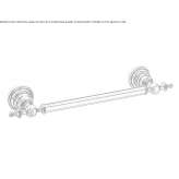 Metal towel rack Bauta