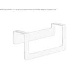 Stainless steel towel ring Pedroche