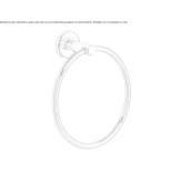 Towel ring Belevi