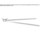 Swivel towel rail in chrome-plated brass Altstadt