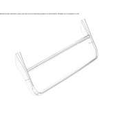 Towel rack in chrome-plated brass Riesi