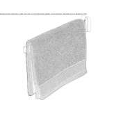Metal towel rack Poeytyae