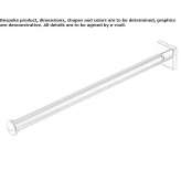 Metal towel rack Stilwell