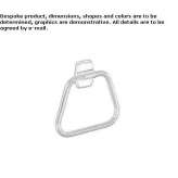 Metal towel ring Seilhac