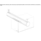 Metal towel rack Pernis