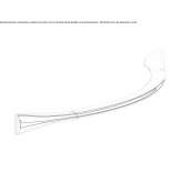 Towel rack in chrome-plated brass Riesi