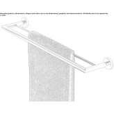 Metal towel rack Fritzens