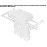 Metal towel rack Fritzens