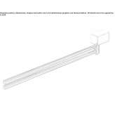 Swivel metal towel rack Pernis